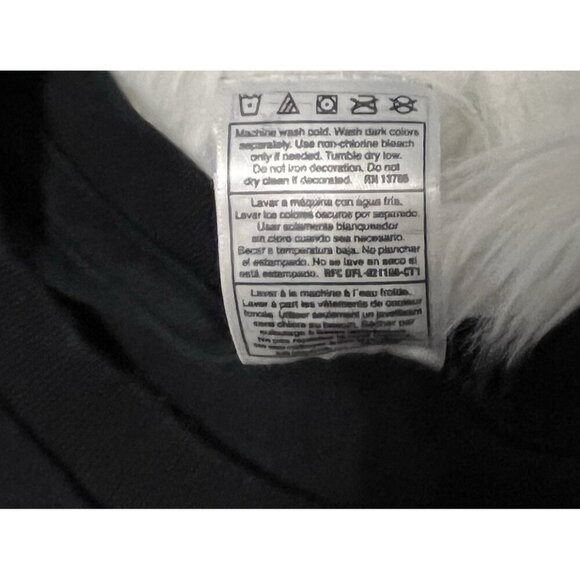 Geek Squad Fruit Of The Loom Heavy Cotton Mens XL Uniform Black T-Shirt Tee - Picture 7 of 8